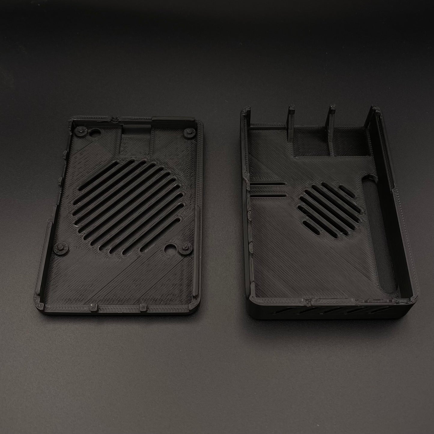 Raspberry Pi 5 Case | Snap Fit | Black PLA