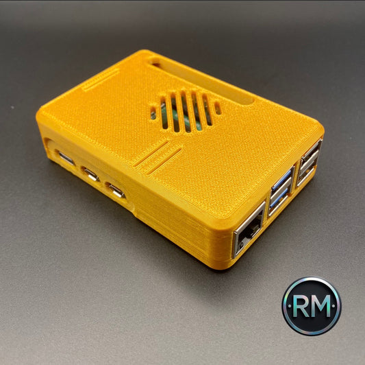 Raspberry Pi 5 Case | Snap Fit | Gold PETG