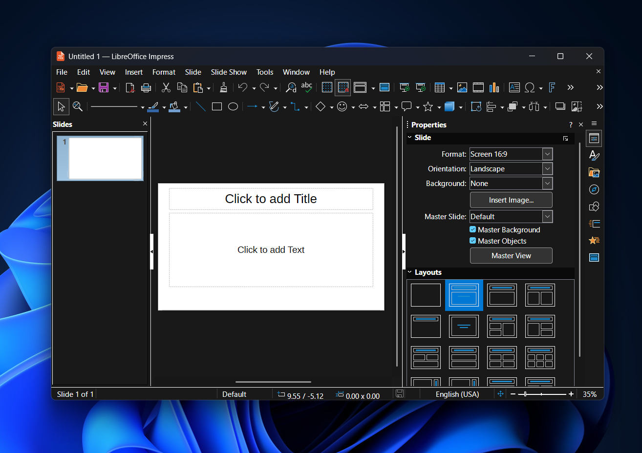 Libre Office | Windows 11 Portable USB Drive | Microsoft Office Alternative