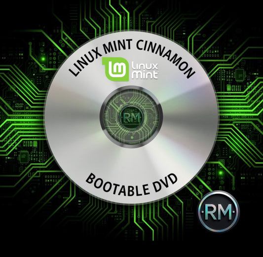 Linux Mint Cinnamon Bootable DVD | Live + Full Installer | 4.7GB
