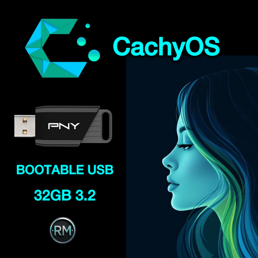 Cachy OS Linux Bootable USB Drive | Live Installer | 32GB 3.2